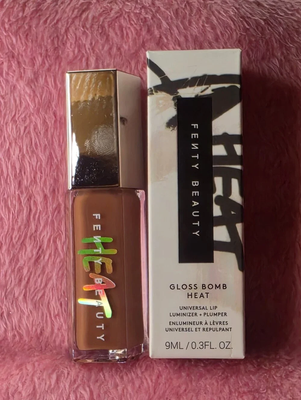 Fenty Gloss Bomb Heat Universal Lip Luminizer And Plumper In Fenty Glow Heat